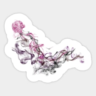 Abstraction, alcohol ink Sticker